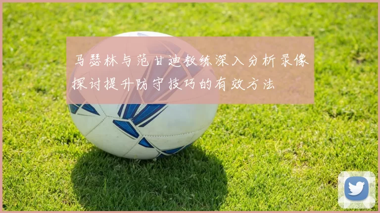 马瑟林与范甘迪教练深入分析录像探讨提升防守技巧的有效方法